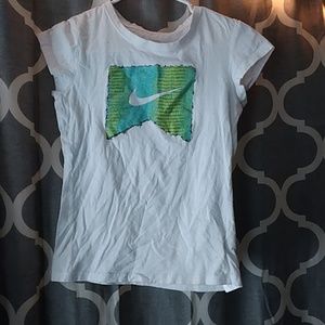 Girls athletic tee shirt